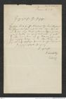 Nachlass Franz Steindachner, Brief von Hubert Ludwig an Franz Steindachner (20.01.1881), Inv.Nr. 315.01, Seite 1